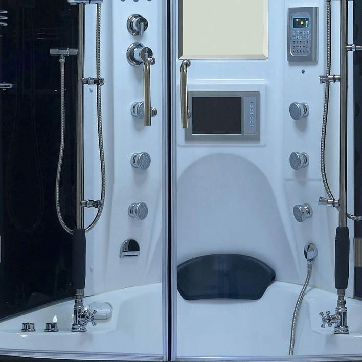 Maya Bath 64" x 64" x 88" Valencia Steam Shower 11