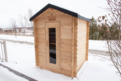 Dundalk Leisurecraft 6'x6' (182cm) CT Granby Cabin Sauna Eastern White Cedar - 2 to 3 Person CTC66W