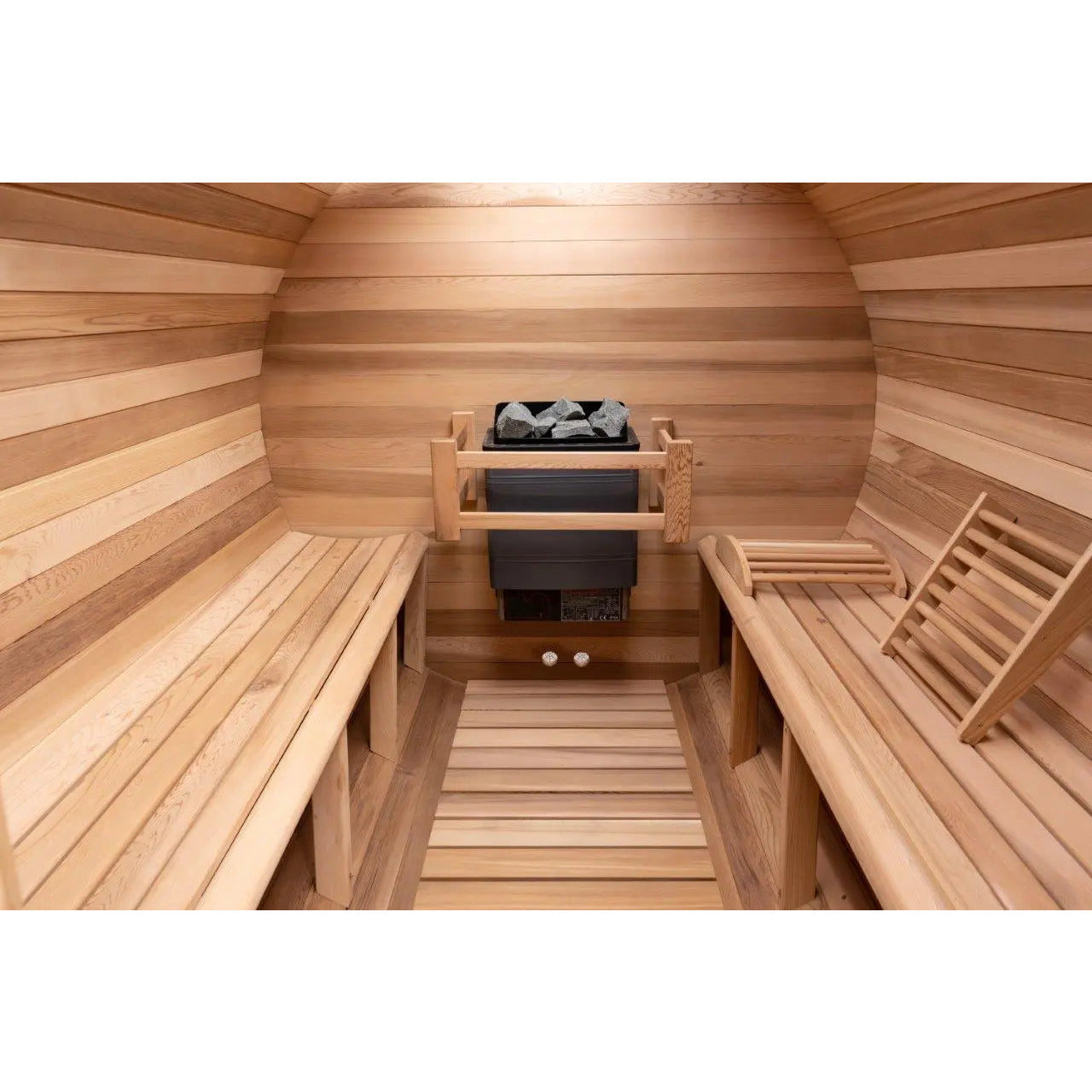 Backcountry Recreation 6 ft Classic Red Cedar Barrel Sauna - 4 Person BAR-CE-6