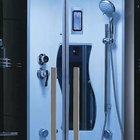 Mesa 48" x 48" x 85" Steam Shower Jetted Tub Combination WS-609