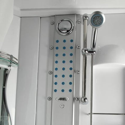 Mesa 48" x 48" x 85" Steam Shower Jetted Tub Combination WS-609