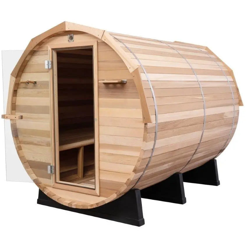 Backcountry Recreation 8 ft Classic Red Cedar Barrel Sauna - 6 person BAR-CE-8