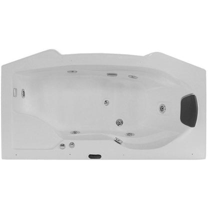 Mesa 67" x 35" x 86" Steam Shower Jetted Tub Combination with Tempered Clear Glass WS-807A