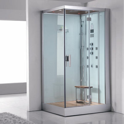 Platinum 47" x 35" x 89" Walk In Steam Shower DZ959F8