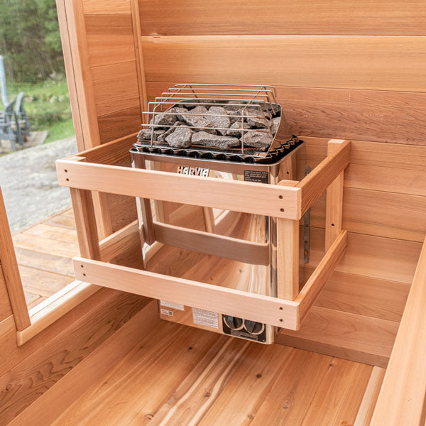 Dundalk Leisurecraft 2m x 2m CT Luna Sauna Eastern White Cedar - 2 to 4 Person CTC22LU