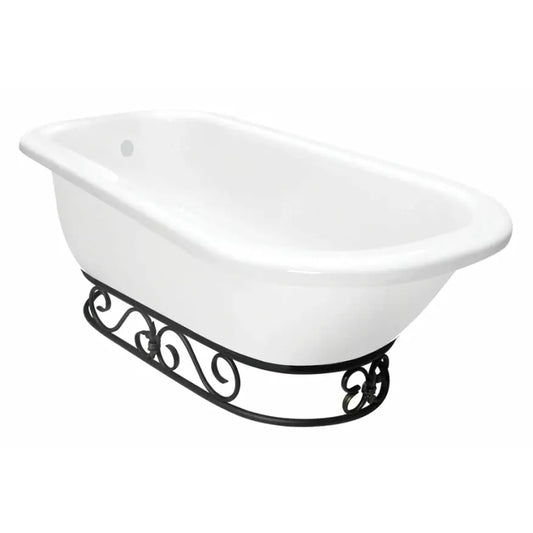 American Bath Factory 60" X 30" Fierro Classic Bathtub BA-CFI60