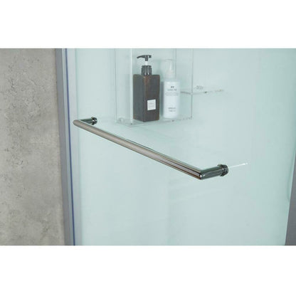 Maya Bath 71" x 38" x 88" Platinum Catania Steam Shower - Grey 1