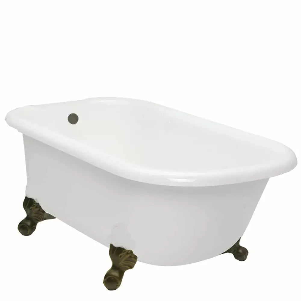 American Bath Factory 54" X 30" Clawfoot Classic Bathtub BA-C