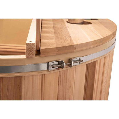 Backcountry Recreation Classic Cedar Internal Wood Fired Hot Tub 5'w x 4'h (3 Person Deep) HT-INT-5X4