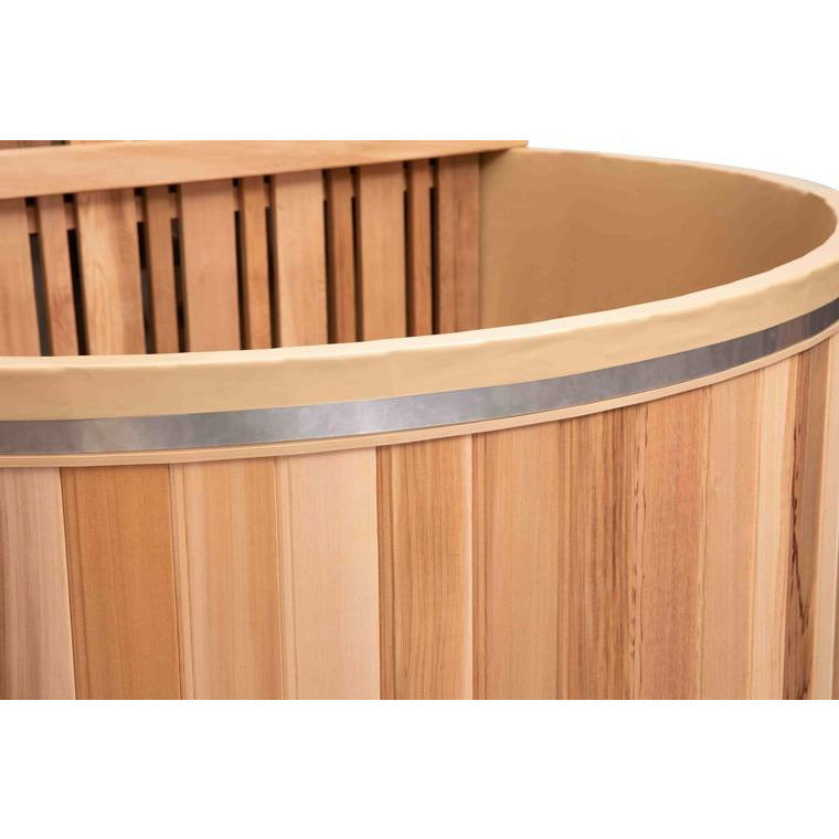 Backcountry Recreation Classic Cedar Internal Wood Fired Hot Tub 5'w x 4'h (3 Person Deep) HT-INT-5X4