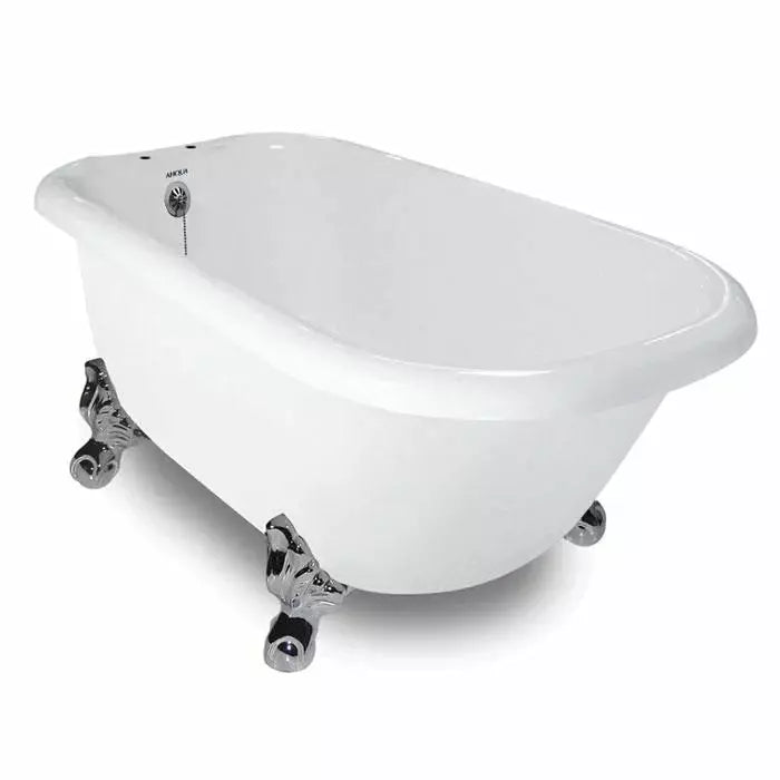 American Bath Factory 54" X 30" Clawfoot Classic Bathtub BA-C