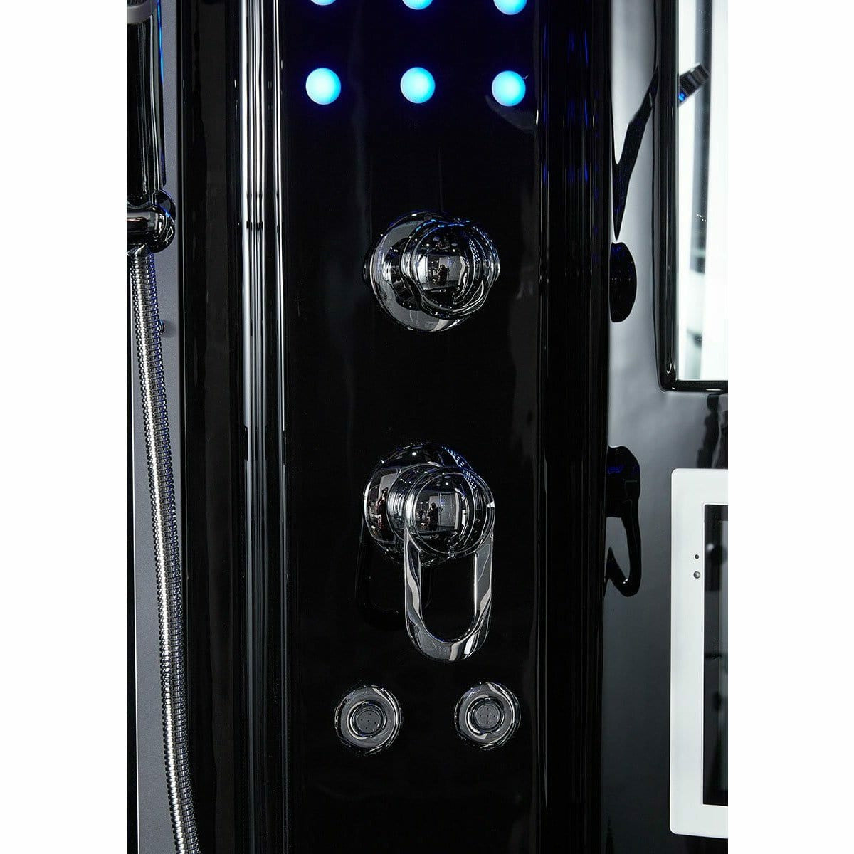 Maya Bath Platinum Superior Steam Shower - Black 102