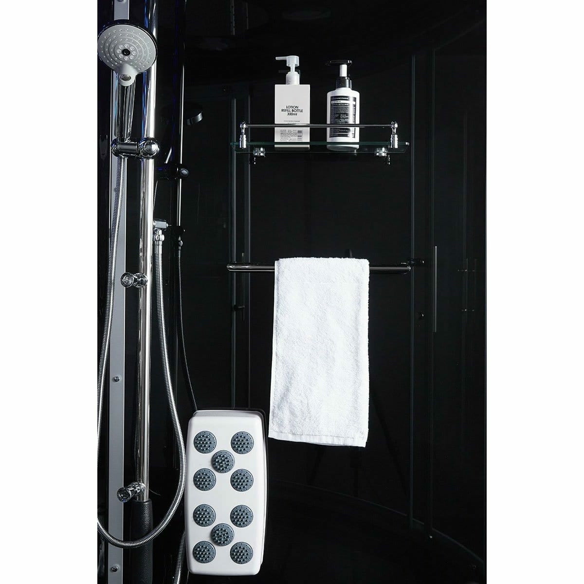 Maya Bath Platinum Superior Steam Shower - Black 102