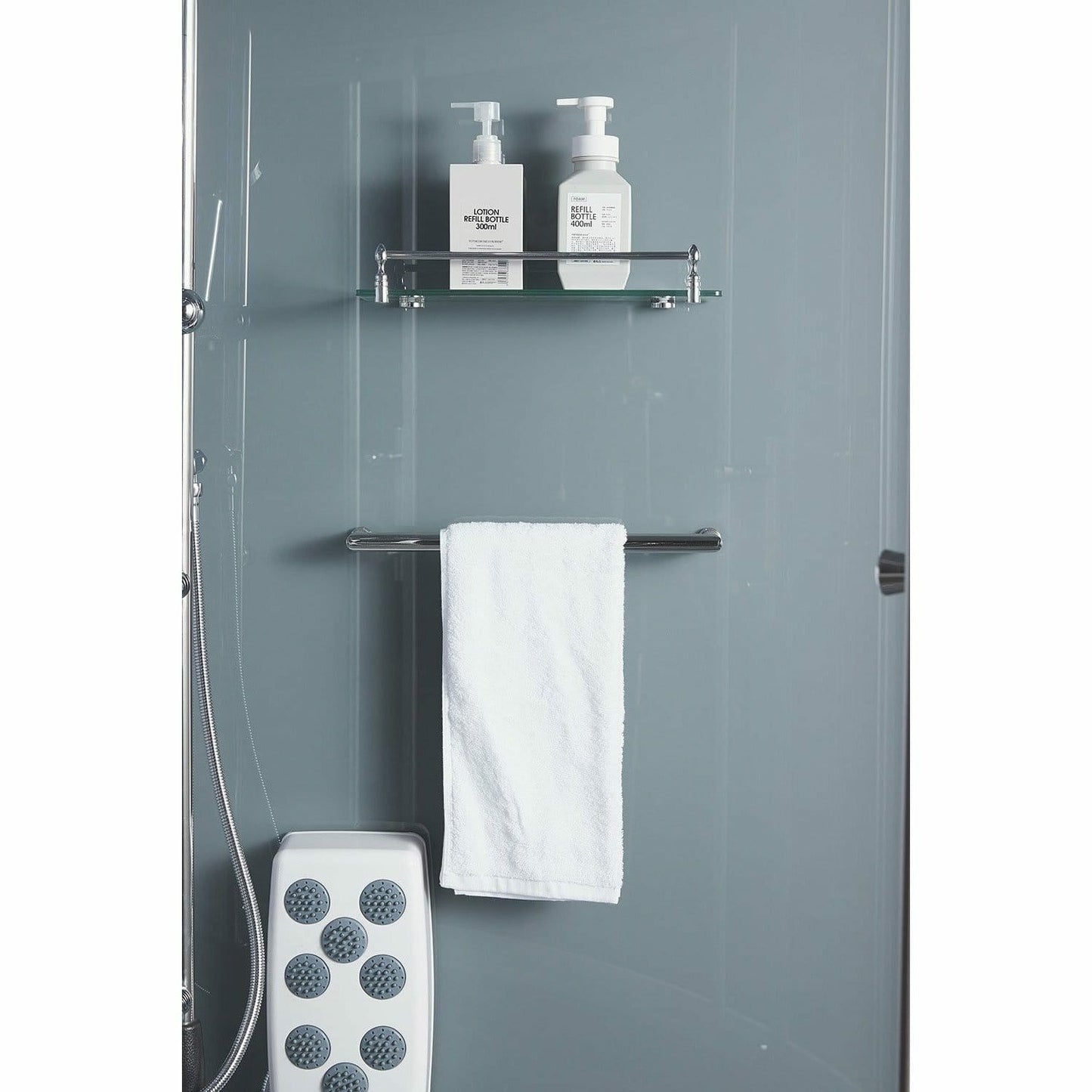 Maya Bath The Superior 64" x 64" x 88" Steam Shower - Grey 103