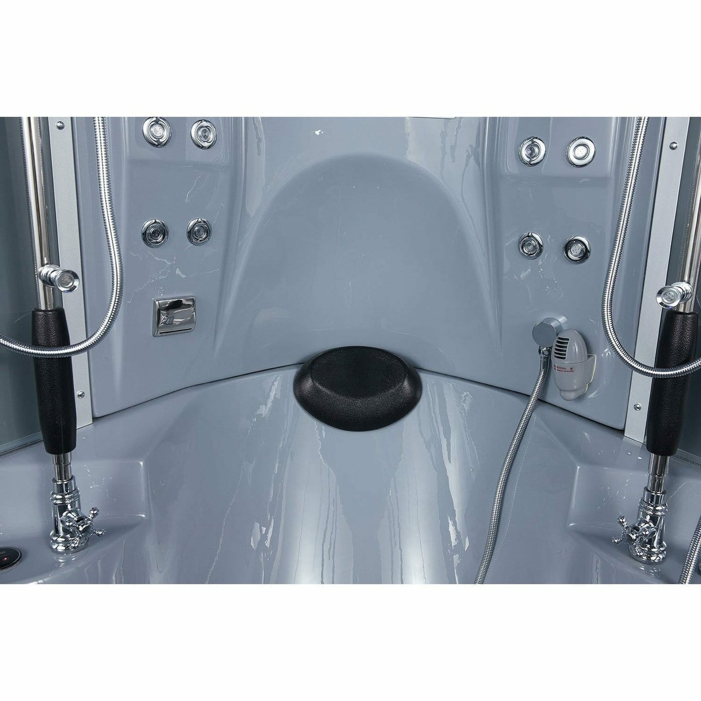 Maya Bath The Superior 64" x 64" x 88" Steam Shower - Grey 103