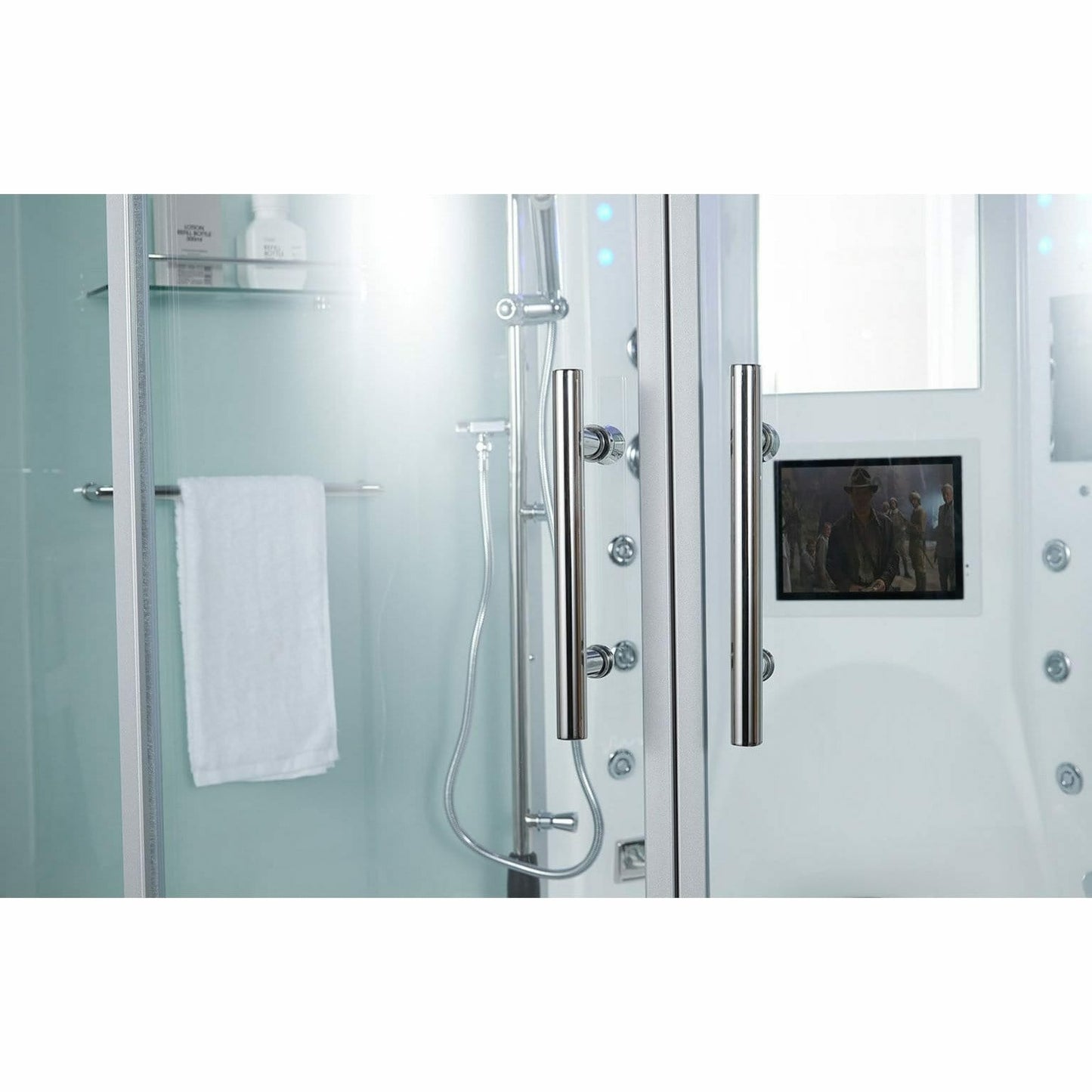 Maya bath Platinum Superior Steam Shower - White 101