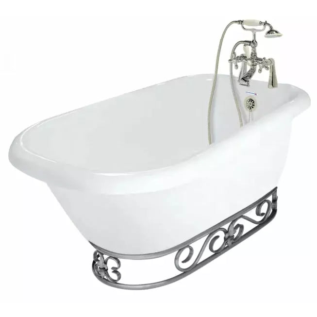 American Bath Factory 60" X 30" Fierro Classic Bathtub BA-CFI60