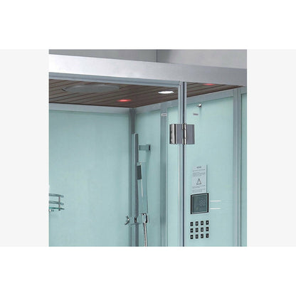 Platinum 47" x 35" x 89" Walk In Steam Shower DZ959F8