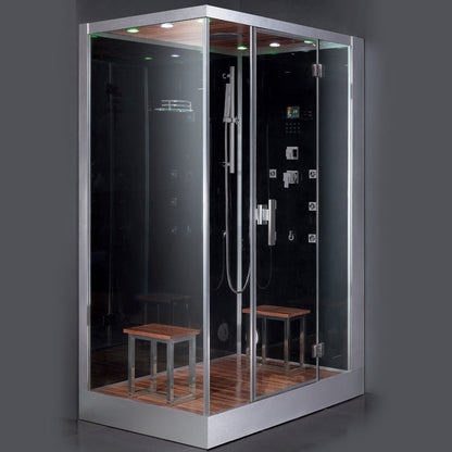 Platinum 59" x 35" x 87" Walk In Steam Shower  DZ961F8