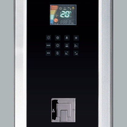 Platinum 39" x 39" x 89" Corner Steam Shower DZ963F8