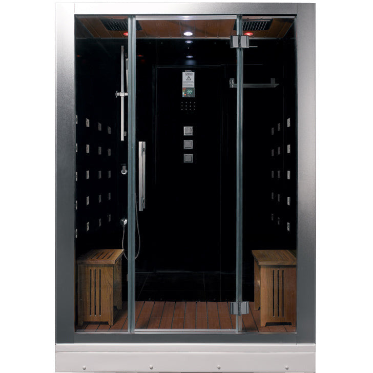 Platinum 59" x 32" x 87" Walk In Steam Shower DZ972F8