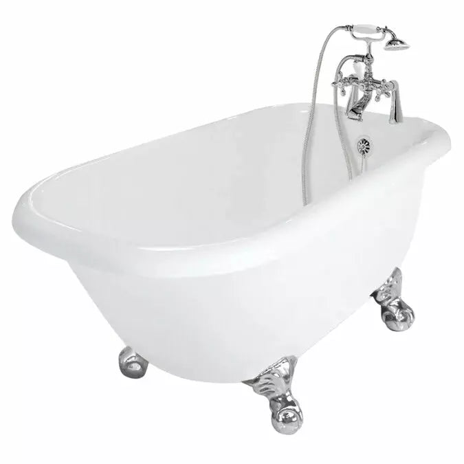 American Bath Factory 60" X 30" Clawfoot Classic Bathtub BA-C