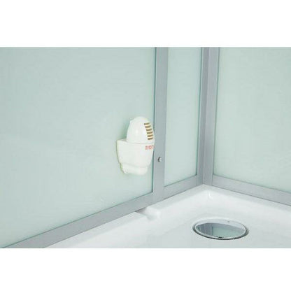 Maya Bath Platinum Arezzo 37" x 37" x 88" Steam Shower - White  20