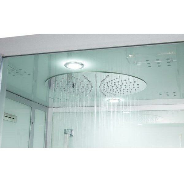 Maya Bath Platinum Arezzo 37" x 37" x 88" Steam Shower - White  20